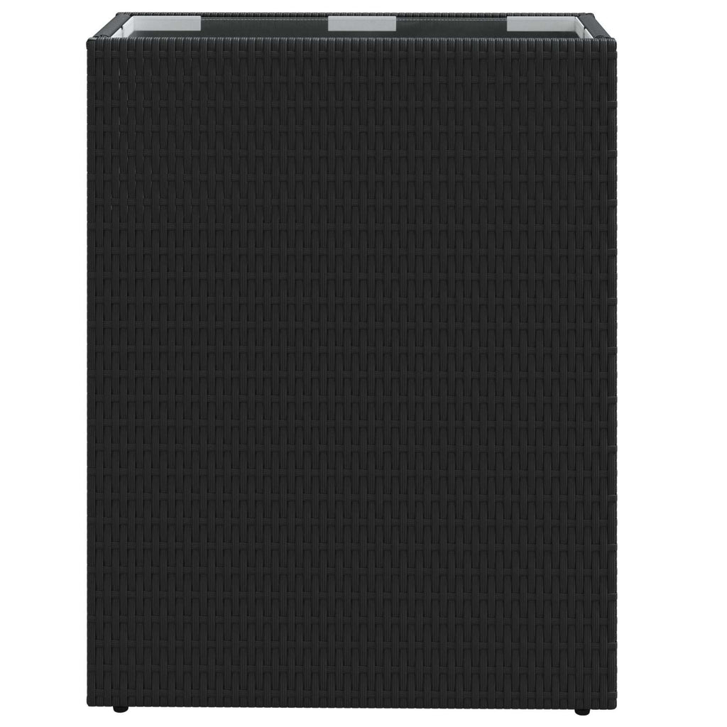 Hoge Plantenbak 55 X 22 X 70 Cm Polyrattan