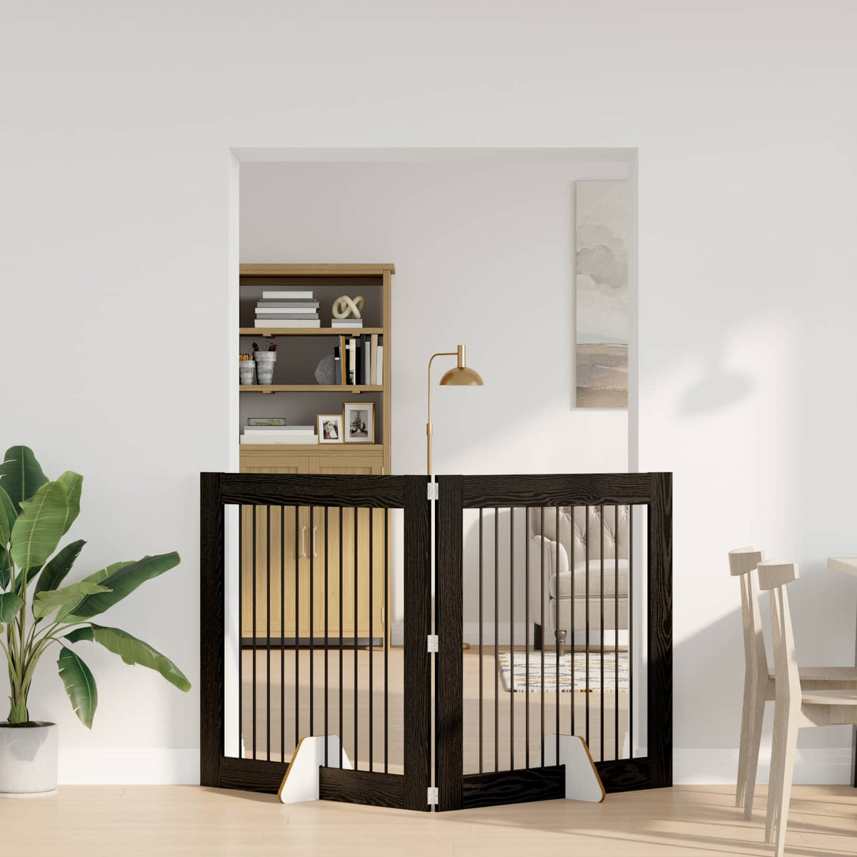 Opvouwbaar Hondenhek Met Standaards 8 St 60 Cm