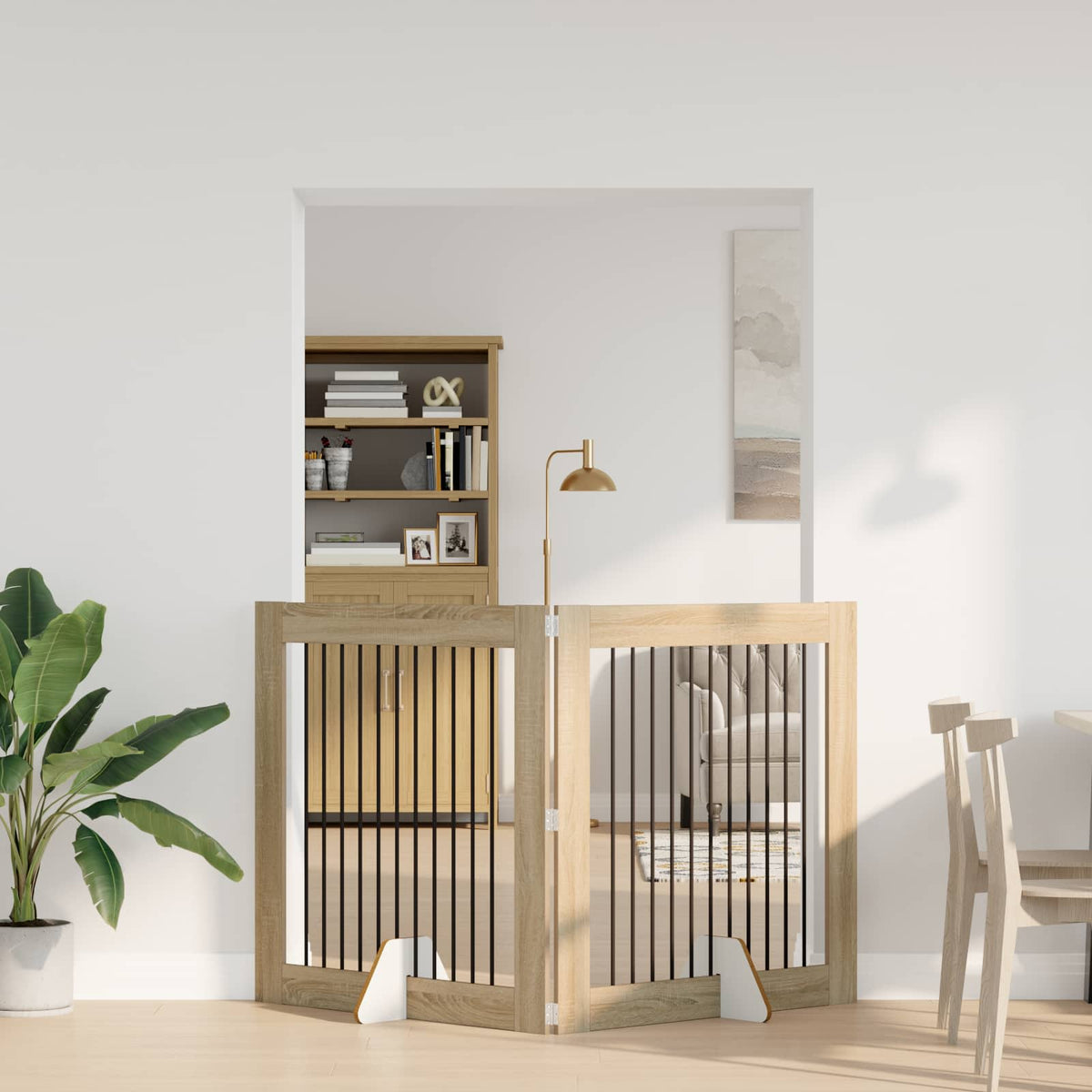 Opvouwbaar Hondenhek Met Standaards 8 St 60 Cm