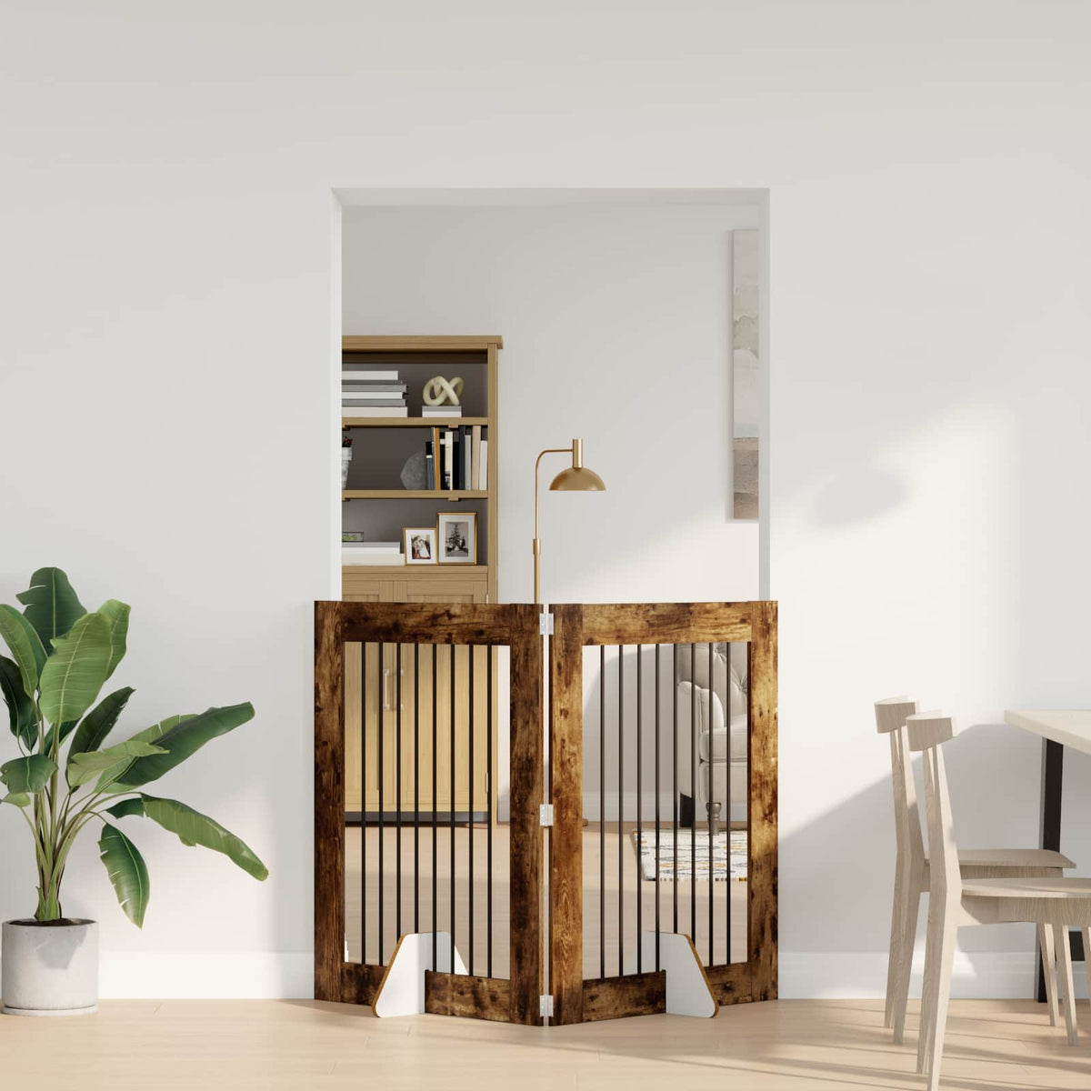 Opvouwbaar Hondenhek Met Standaards 8 St 60 Cm