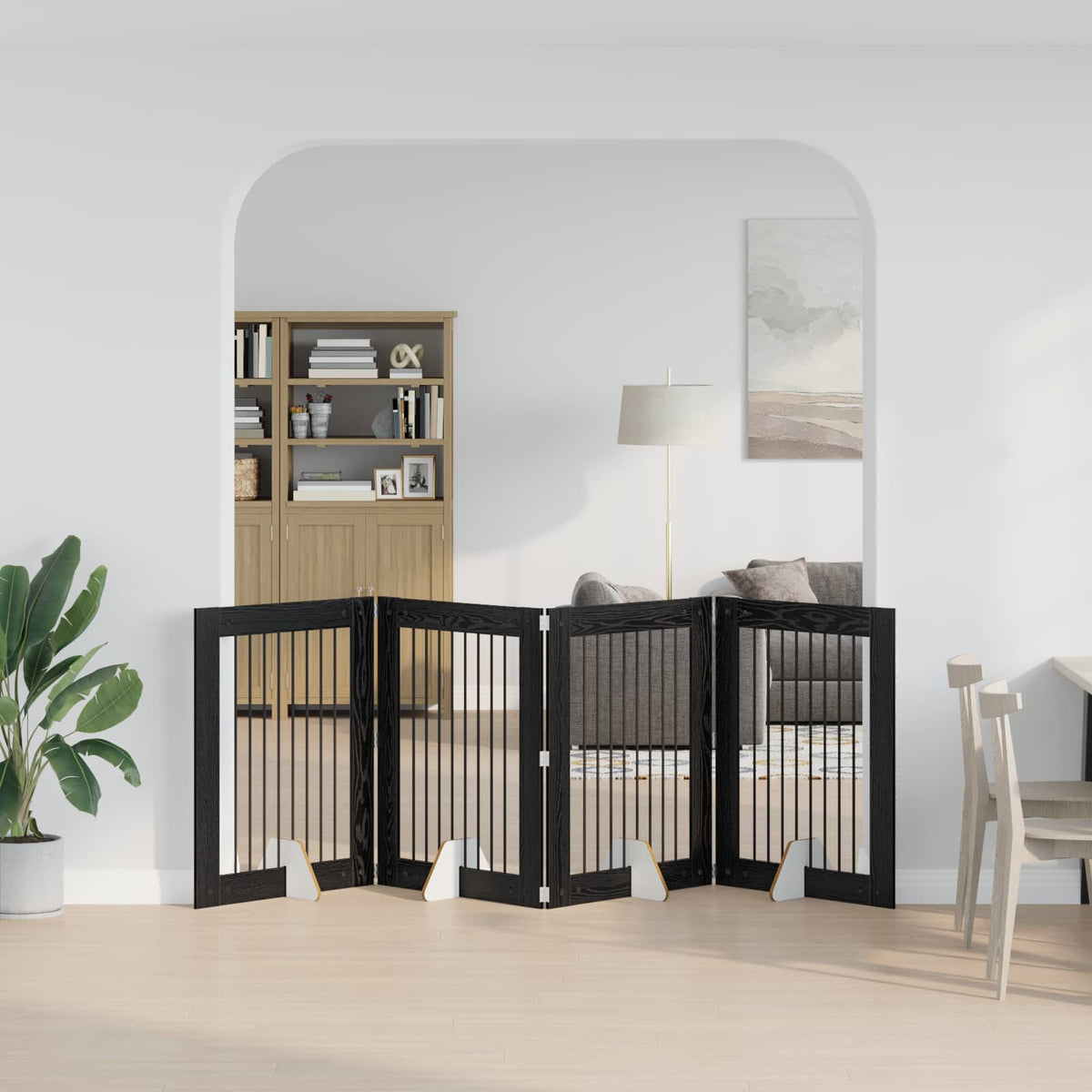 Opvouwbaar Hondenhek Met Standaards 8 St 60 Cm