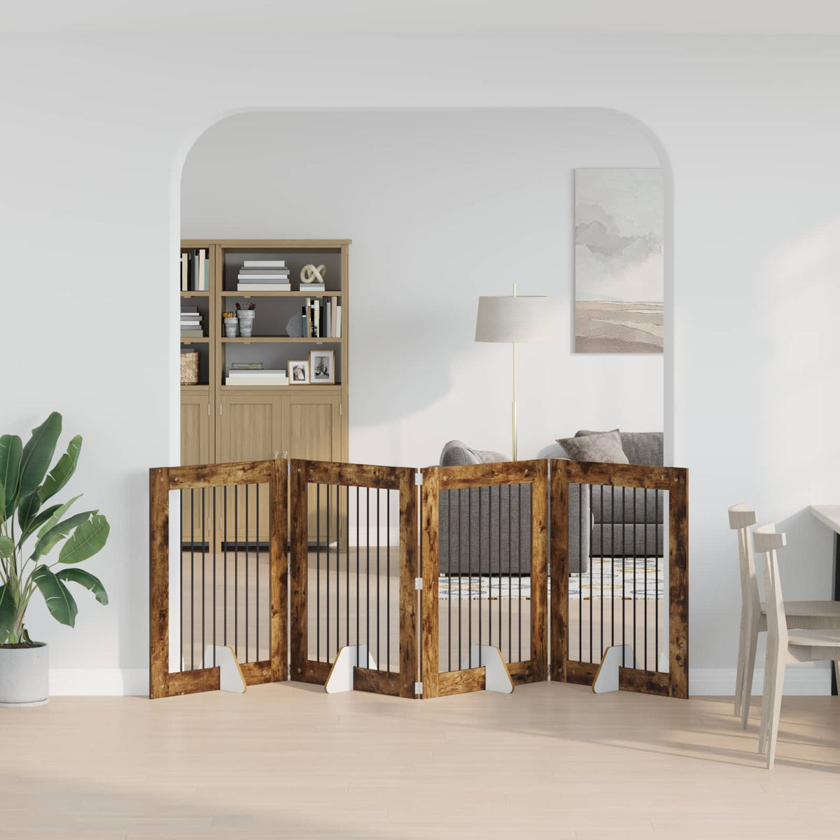Opvouwbaar Hondenhek Met Standaards 8 St 60 Cm
