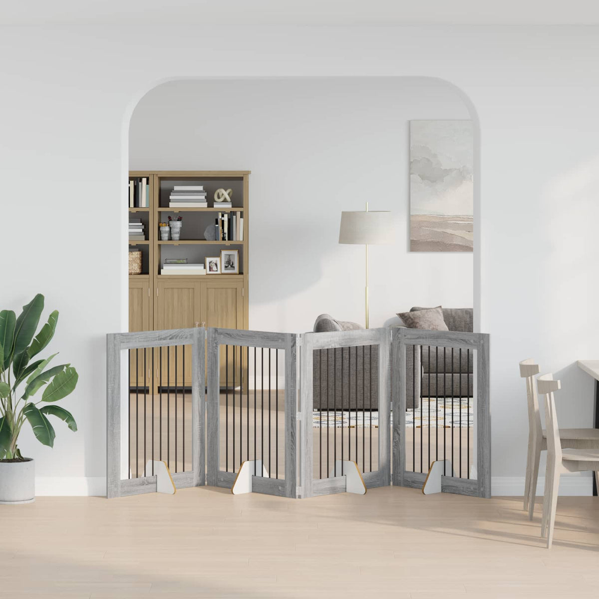 Opvouwbaar Hondenhek Met Standaards 8 St 60 Cm