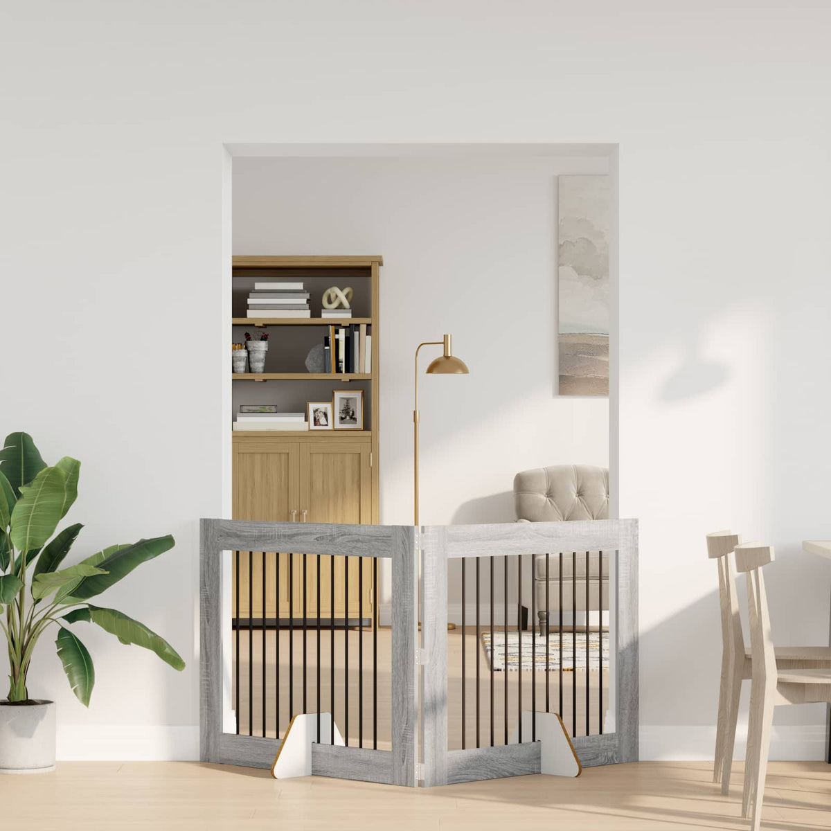 Opvouwbaar Hondenhek Met Standaards 8 St 60 Cm