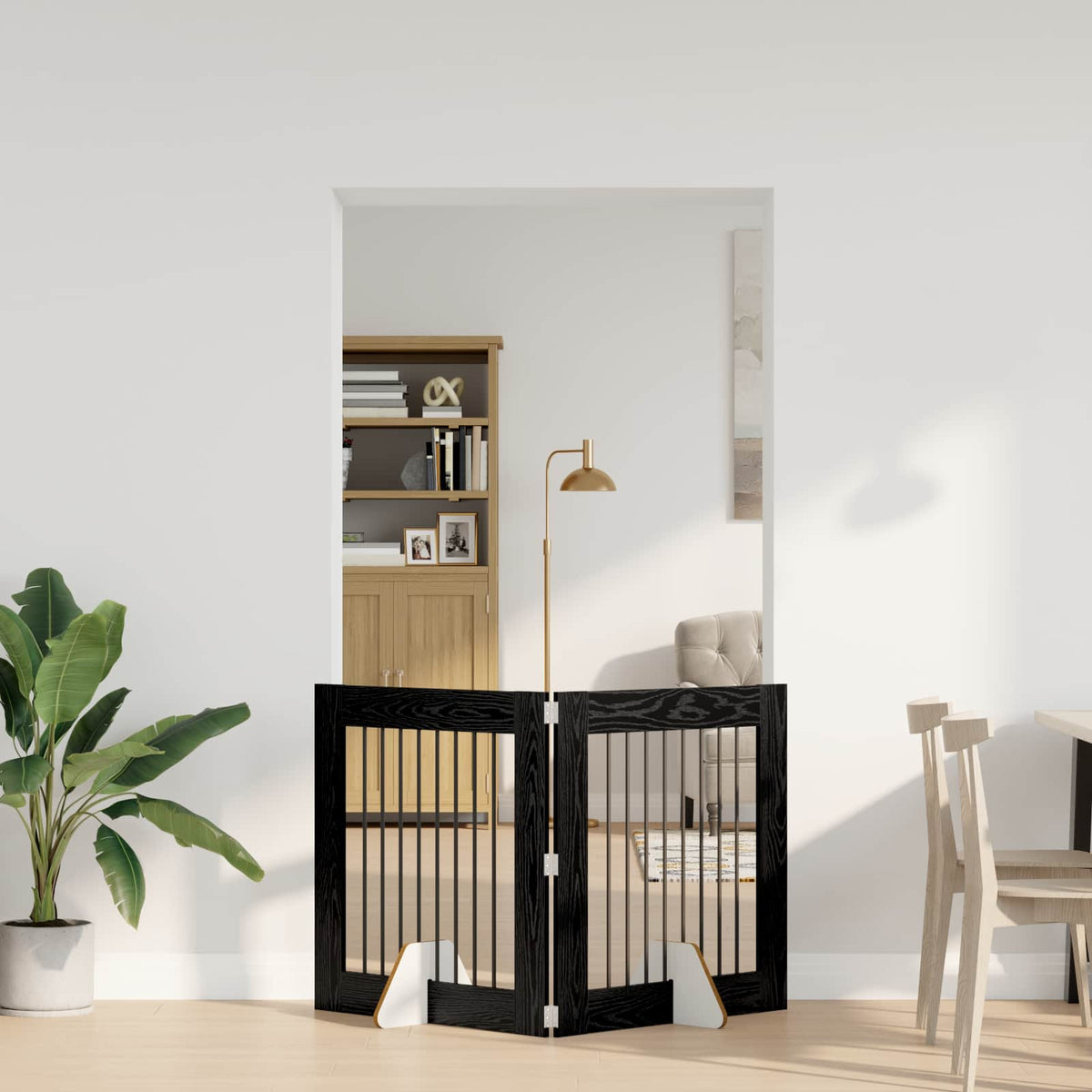 Opvouwbaar Hondenhek Met Standaards 8 St 60 Cm