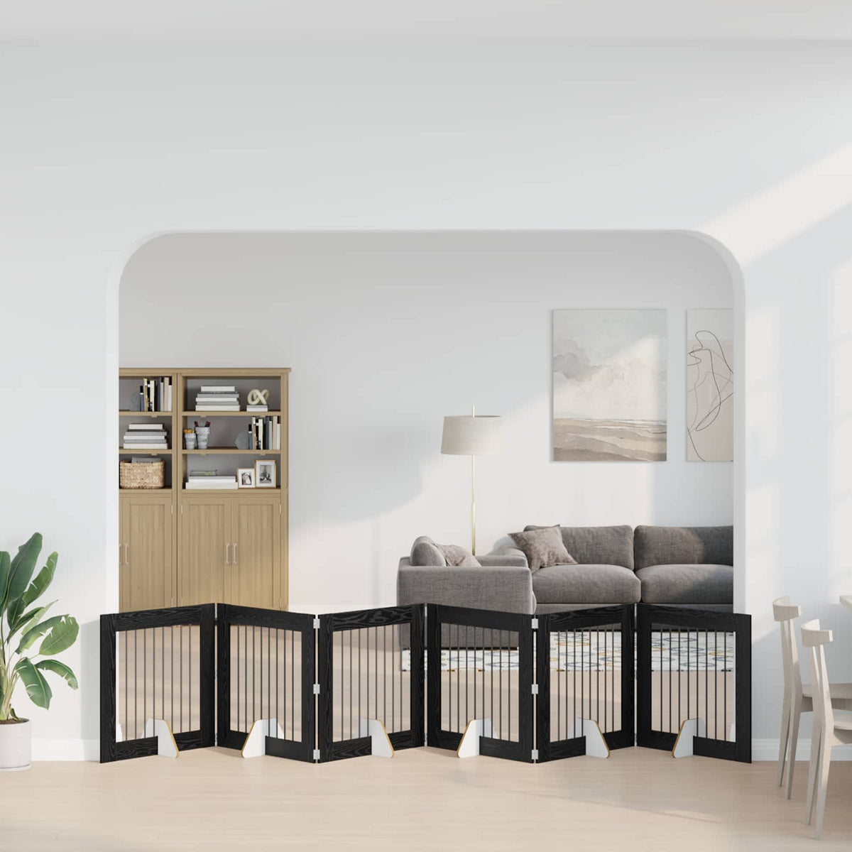 Opvouwbaar Hondenhek Met Standaards 8 St 60 Cm