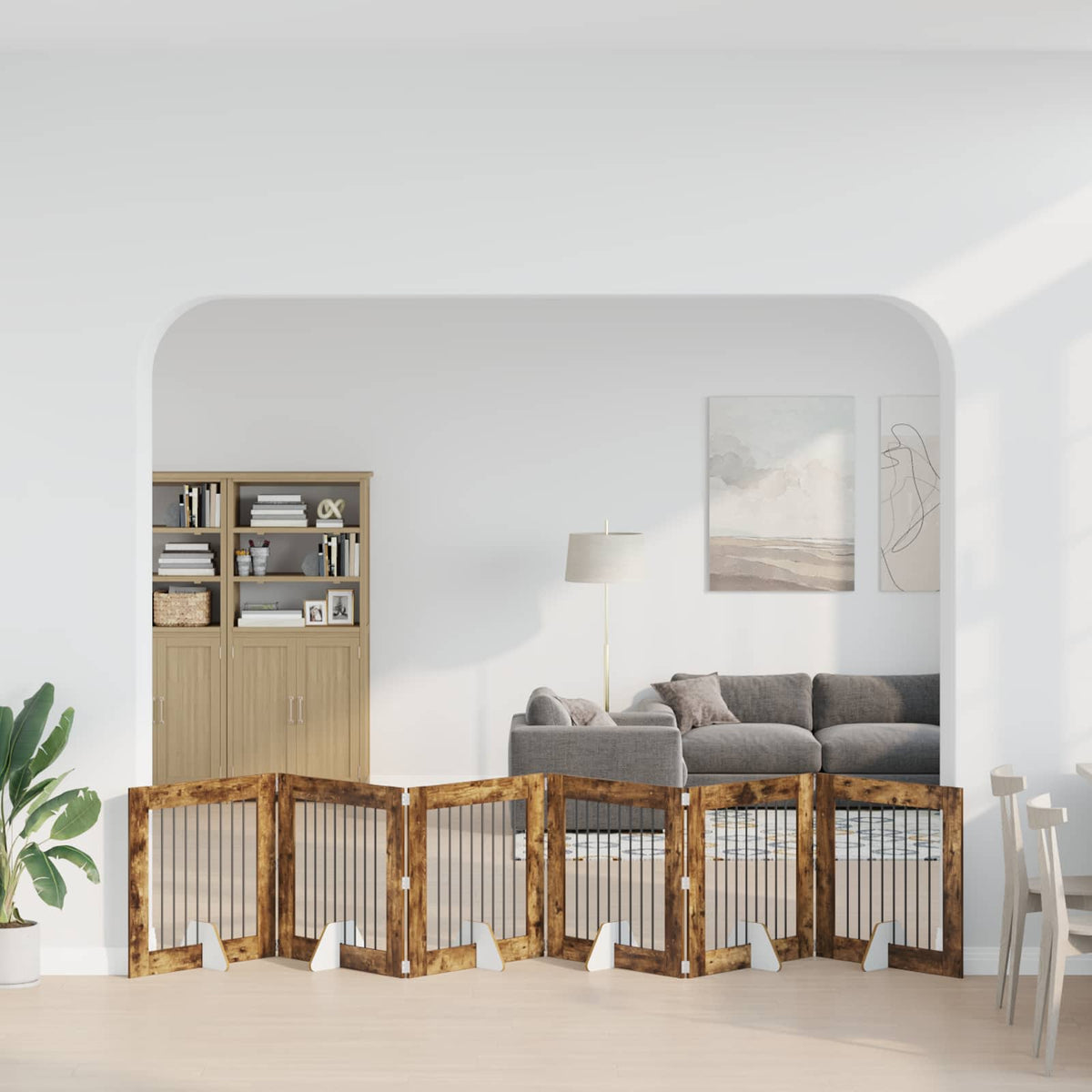 Opvouwbaar Hondenhek Met Standaards 8 St 60 Cm