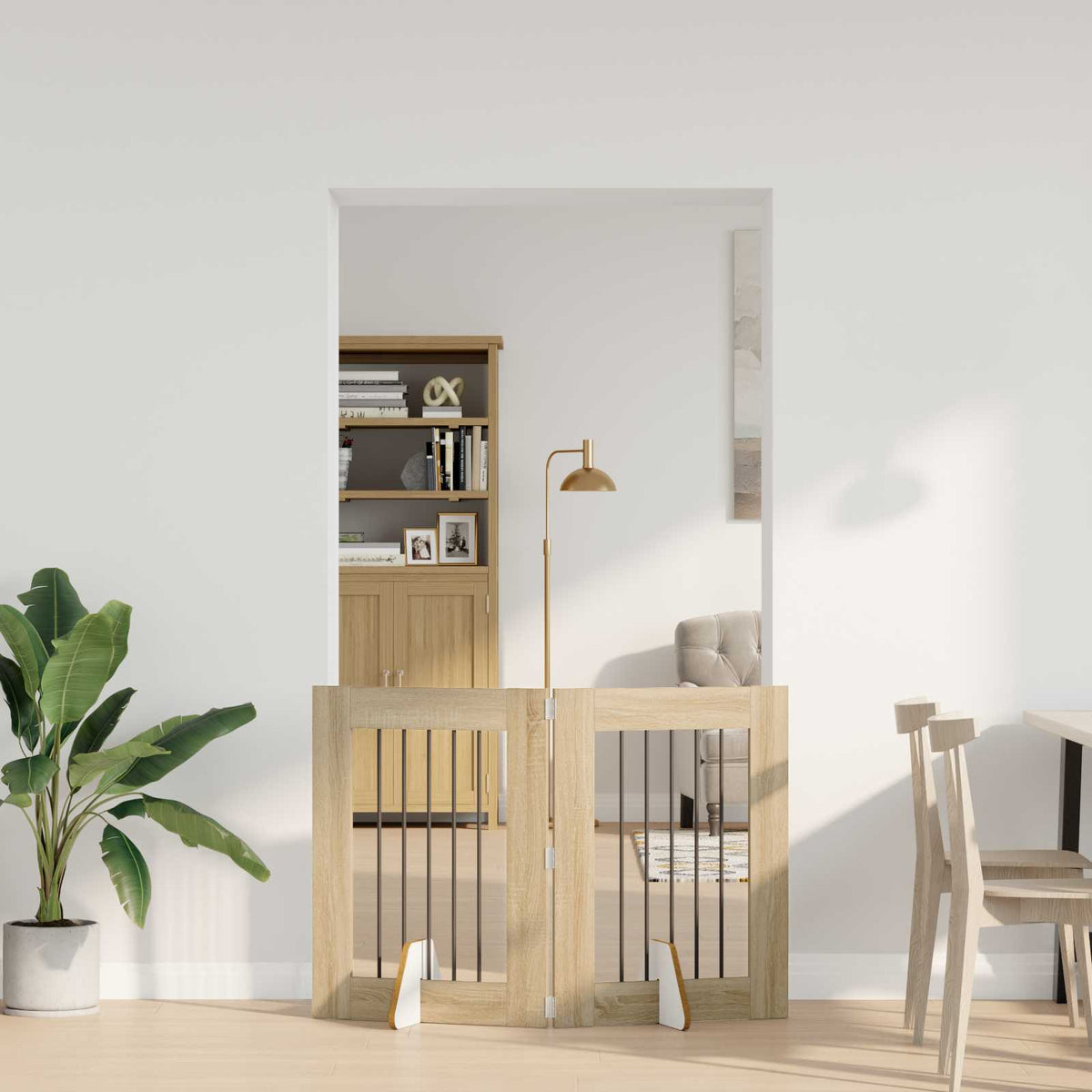 Opvouwbaar Hondenhek Met Standaards 8 St 60 Cm