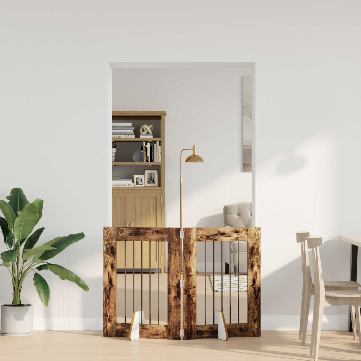 Opvouwbaar Hondenhek Met Standaards 8 St 60 Cm