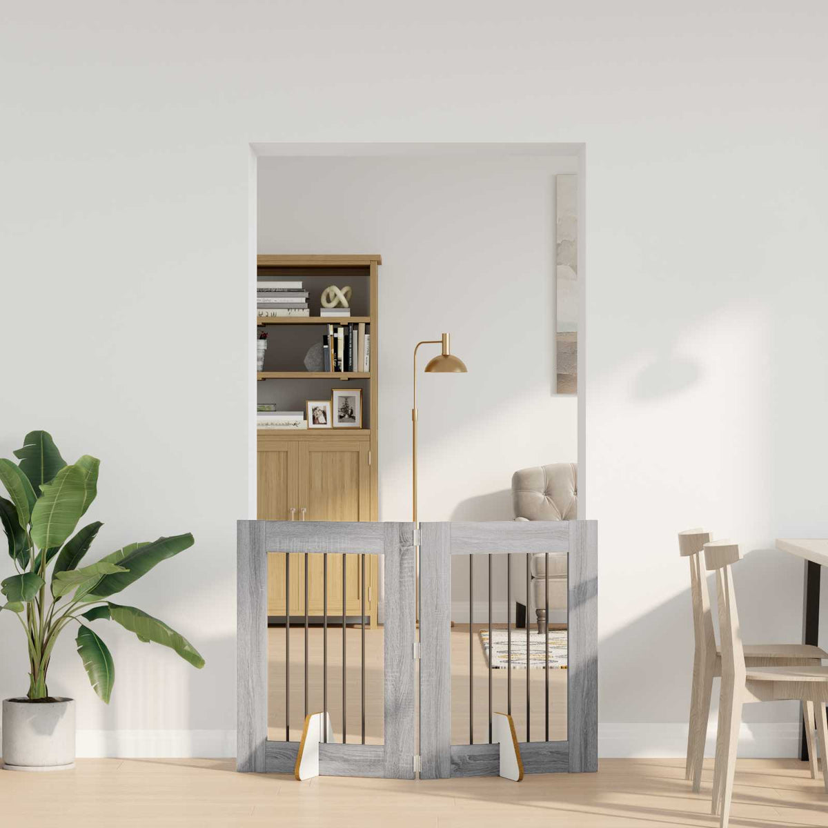 Opvouwbaar Hondenhek Met Standaards 8 St 60 Cm