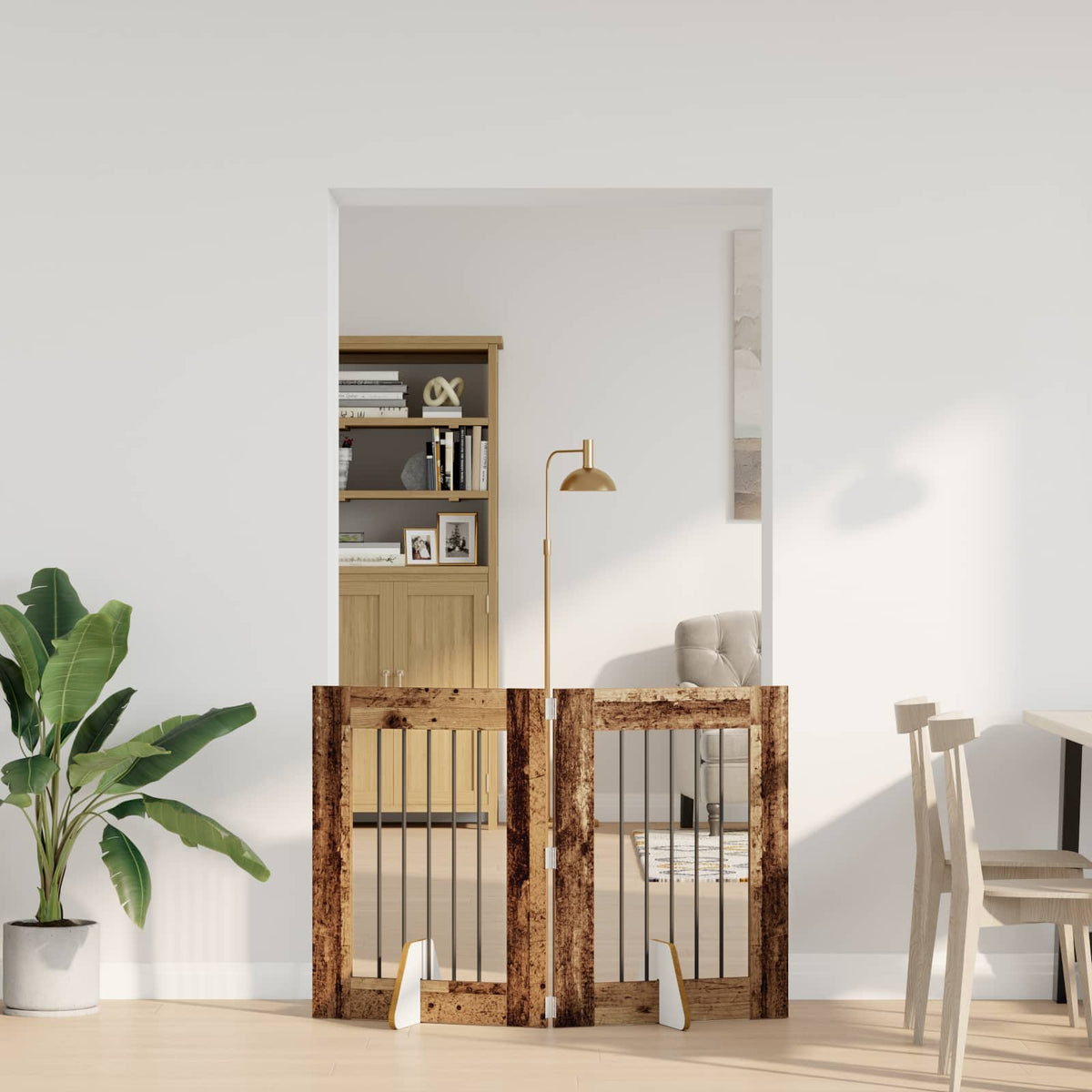 Opvouwbaar Hondenhek Met Standaards 8 St 60 Cm