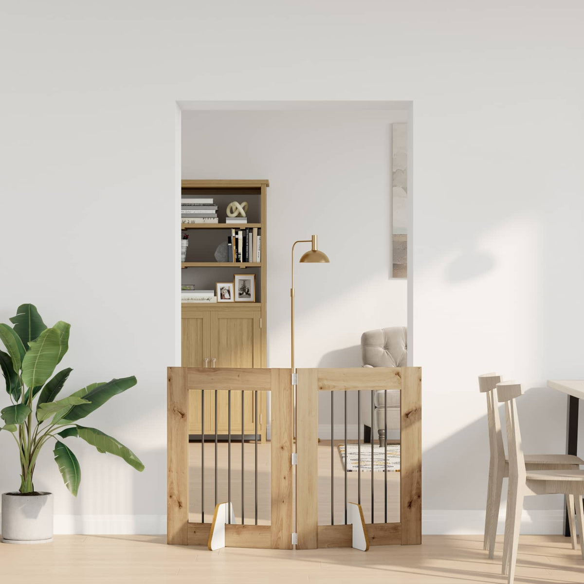 Opvouwbaar Hondenhek Met Standaards 8 St 60 Cm
