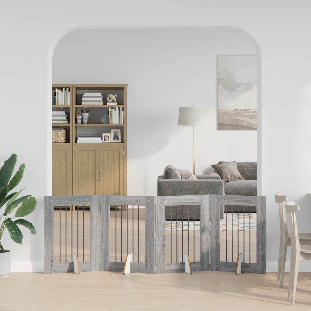 Opvouwbaar Hondenhek Met Standaards 8 St 60 Cm