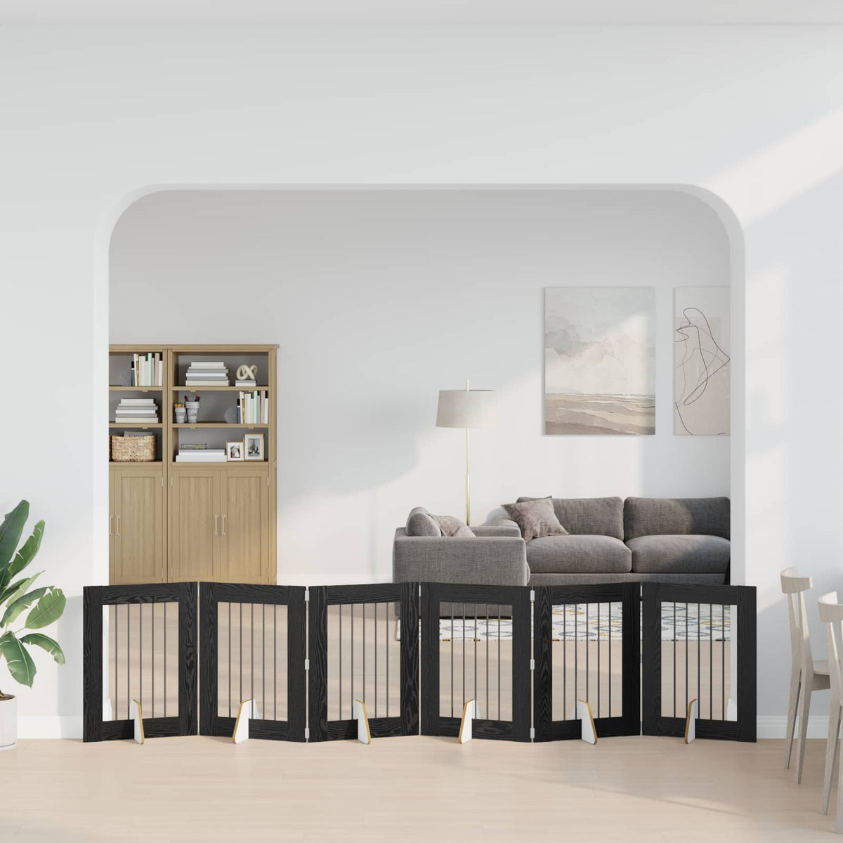 Opvouwbaar Hondenhek Met Standaards 8 St 60 Cm