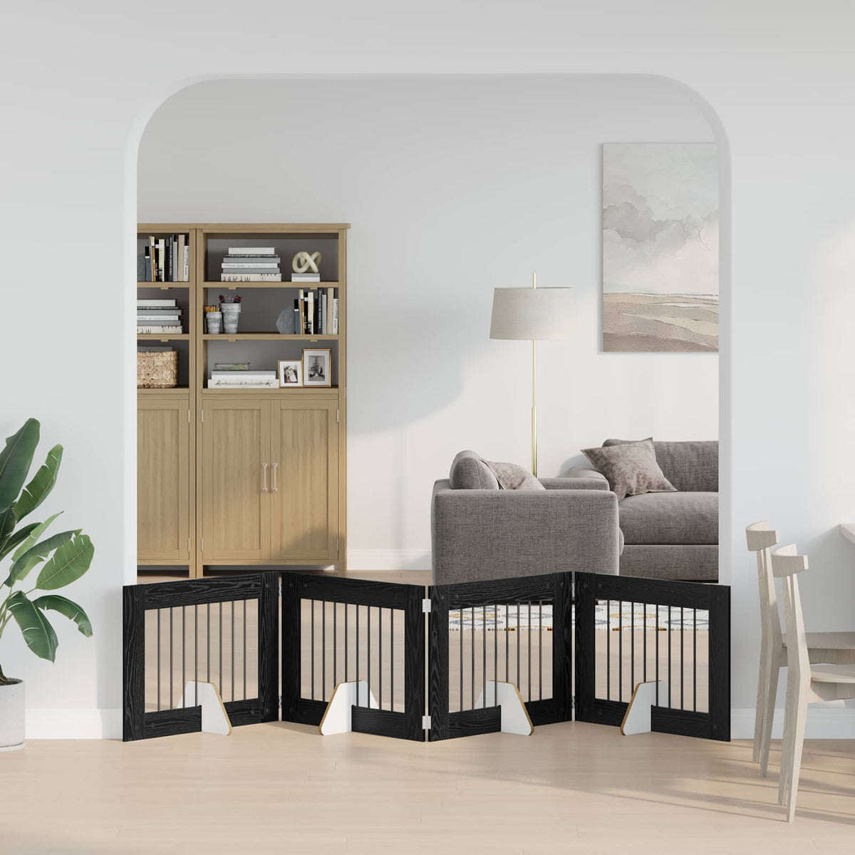 Opvouwbaar Hondenhek Met Standaards 8 St 60 Cm