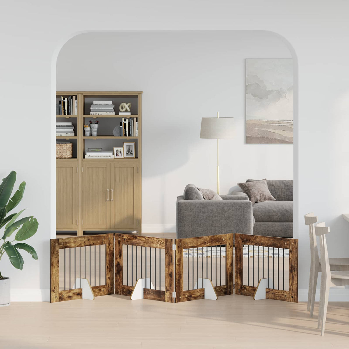 Opvouwbaar Hondenhek Met Standaards 8 St 60 Cm