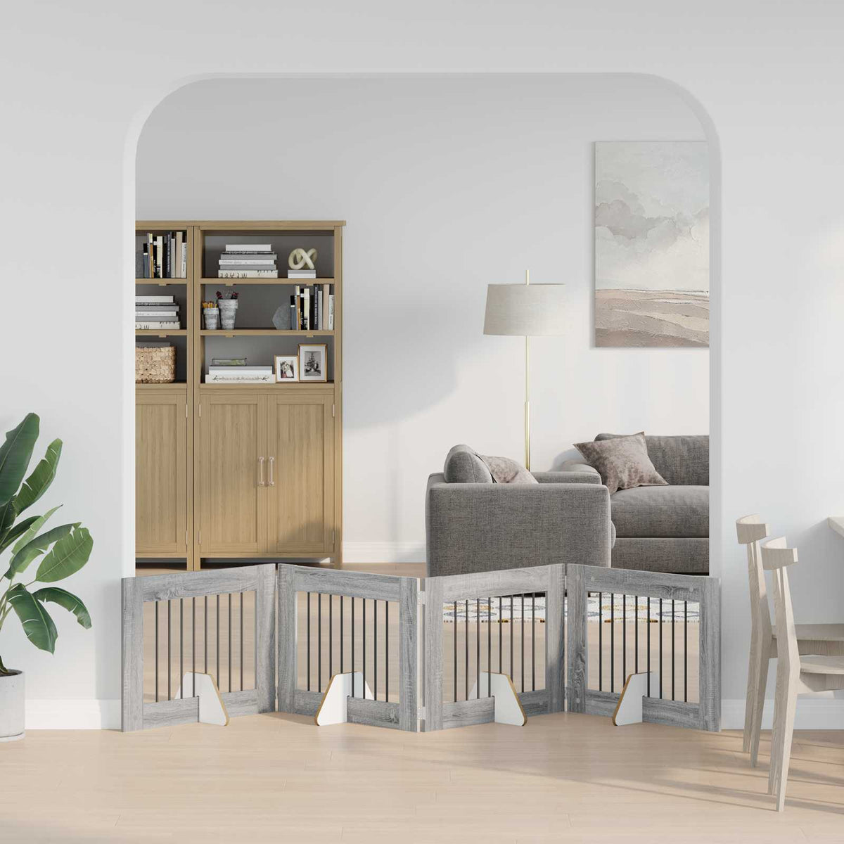 Opvouwbaar Hondenhek Met Standaards 8 St 60 Cm