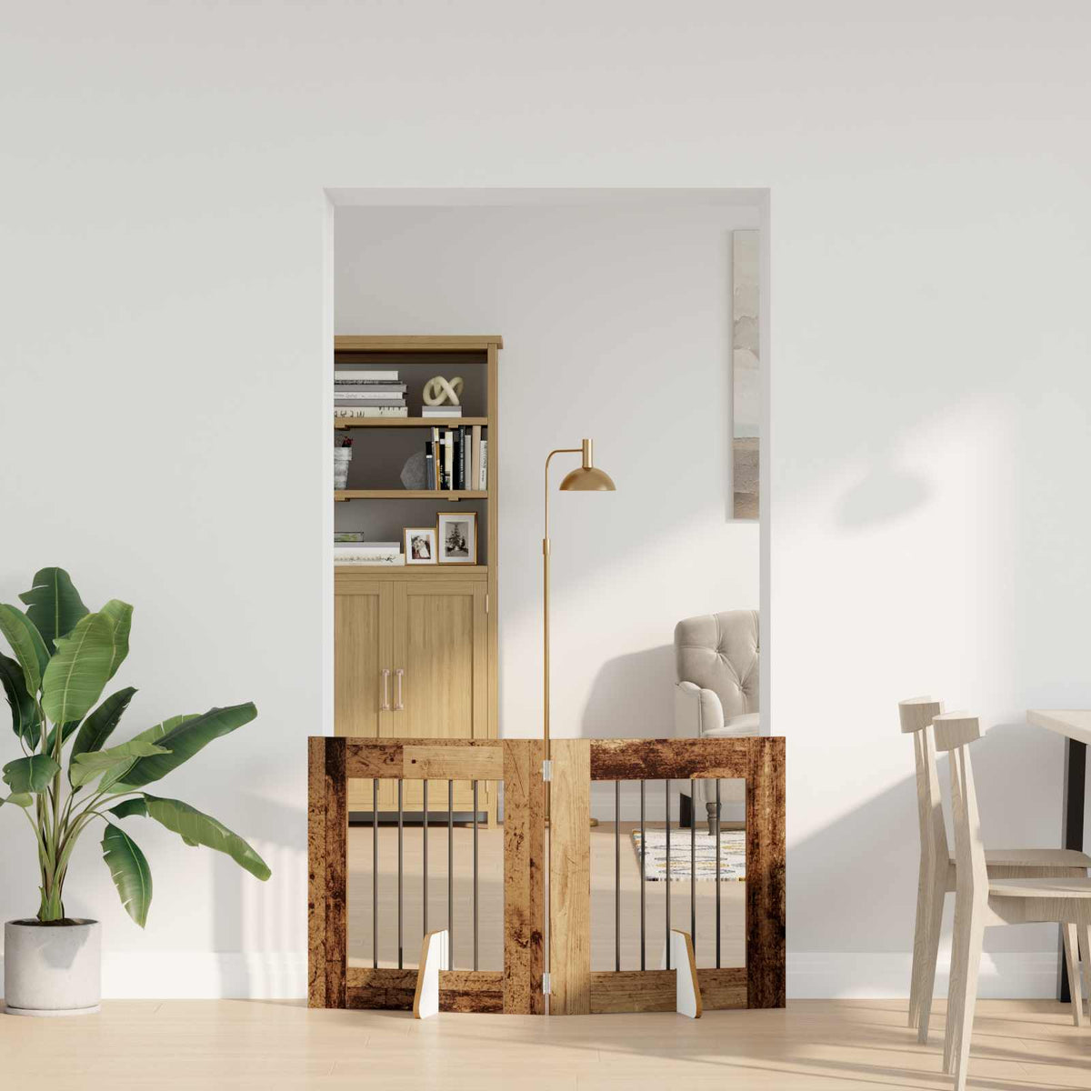 Opvouwbaar Hondenhek Met Standaards 8 St 60 Cm