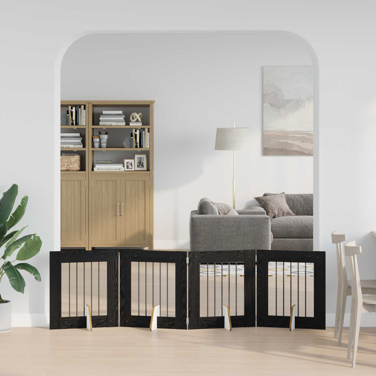 Opvouwbaar Hondenhek Met Standaards 8 St 60 Cm