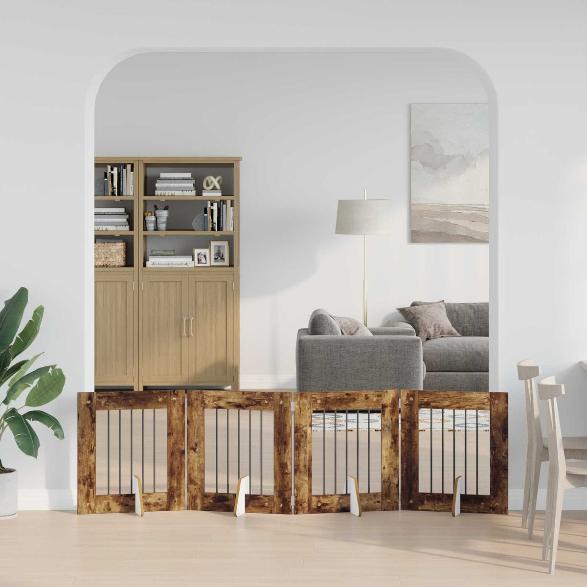 Opvouwbaar Hondenhek Met Standaards 8 St 60 Cm