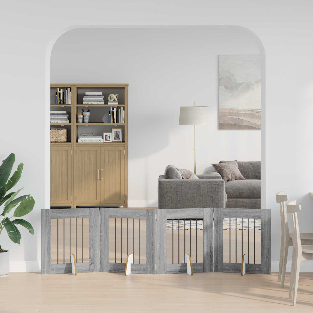 Opvouwbaar Hondenhek Met Standaards 8 St 60 Cm