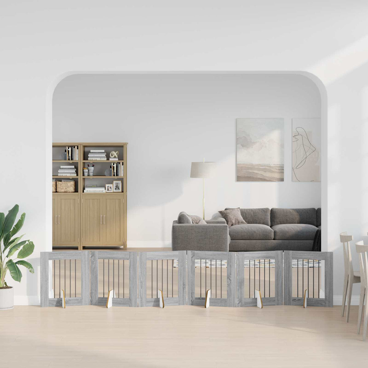 Opvouwbaar Hondenhek Met Standaards 8 St 60 Cm