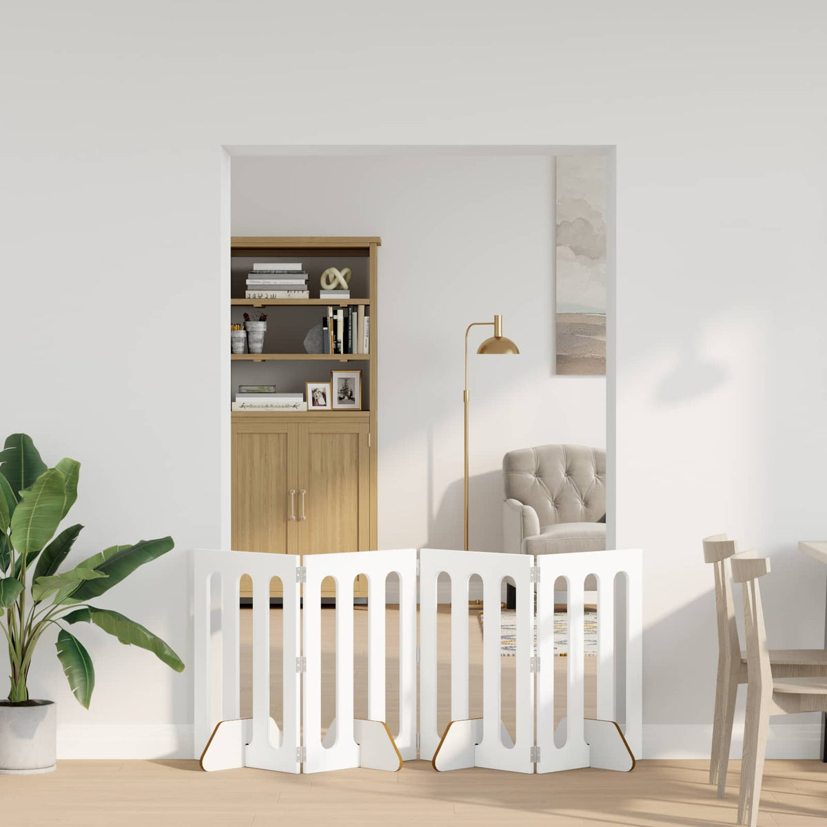 Opvouwbaar Huisdierhek 4 St 201 X 38 X