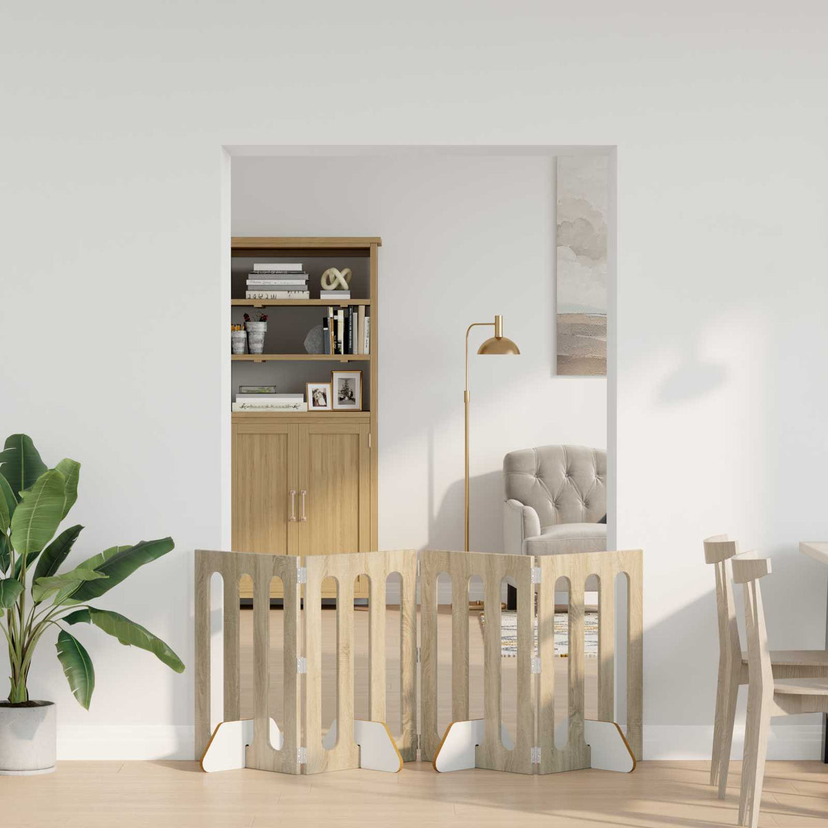 Opvouwbaar Huisdierhek 4 St 201 X 38 X