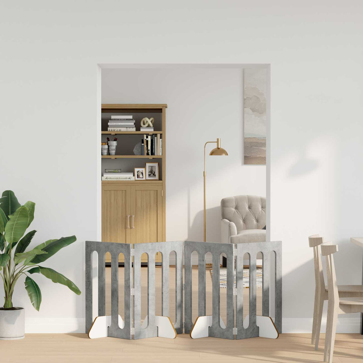 Opvouwbaar Huisdierhek 4 St 201 X 38 X