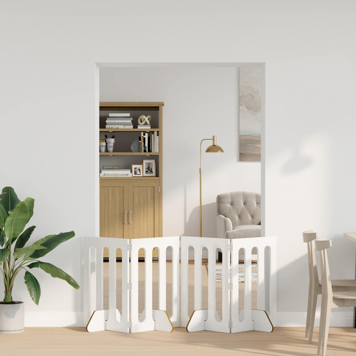 Opvouwbaar Huisdierhek 4 St 201 X 38 X
