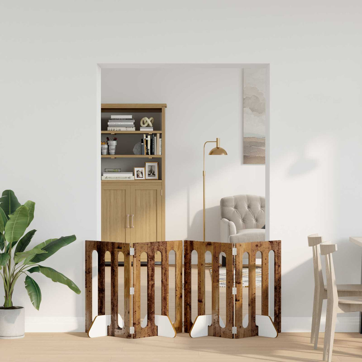 Opvouwbaar Huisdierhek 4 St 201 X 38 X