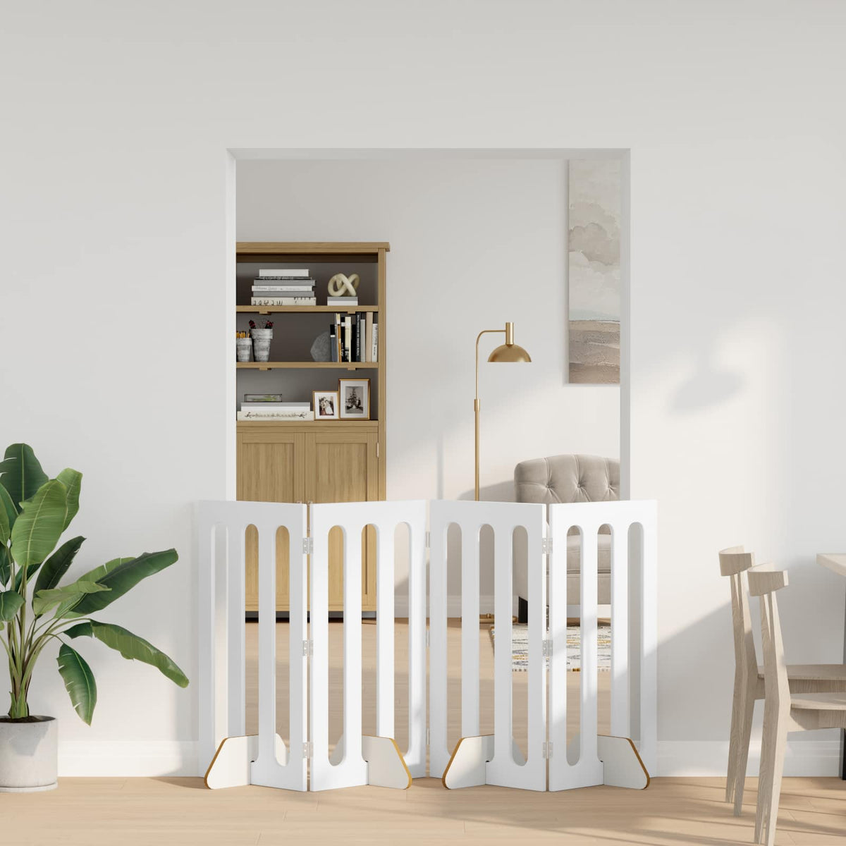 Opvouwbaar Huisdierhek 4 St 201 X 38 X