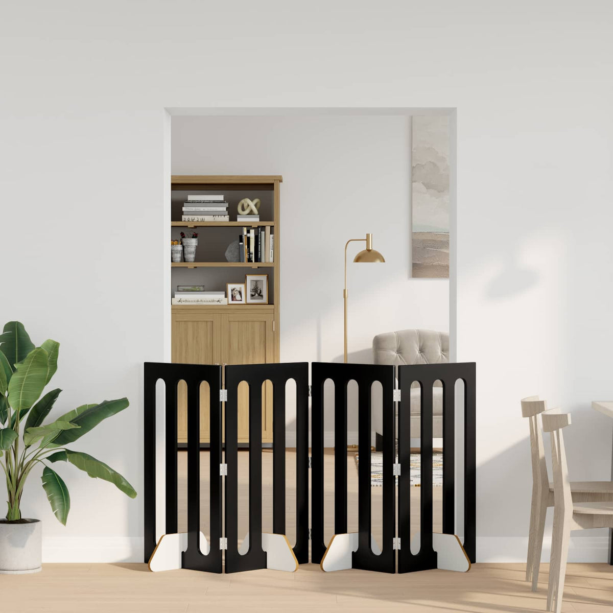 Opvouwbaar Huisdierhek 4 St 201 X 38 X
