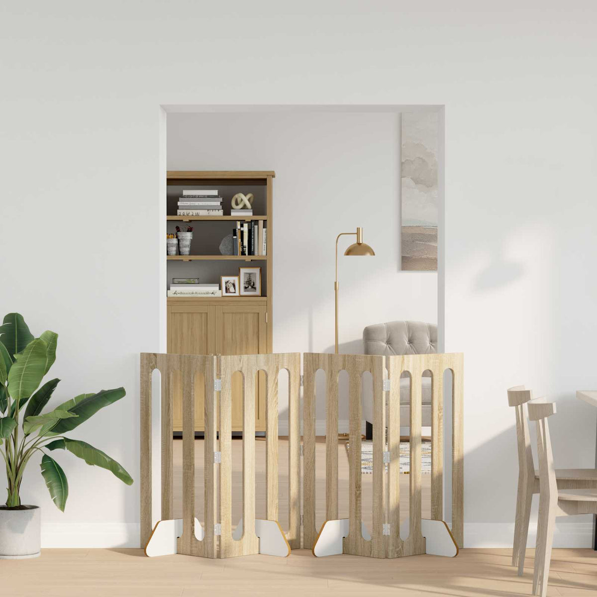 Opvouwbaar Huisdierhek 4 St 201 X 38 X