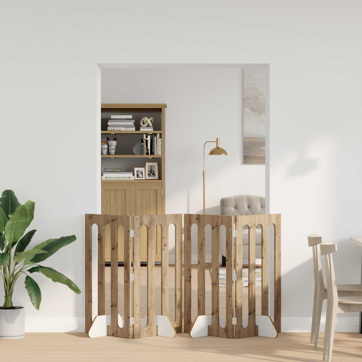 Opvouwbaar Huisdierhek 4 St 201 X 38 X