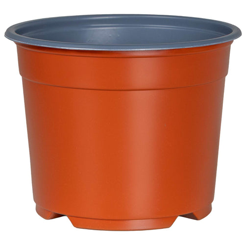 Ronde Bloempot 200 Pcs Terracotta Ø 10 X 8 Cm Kunststof