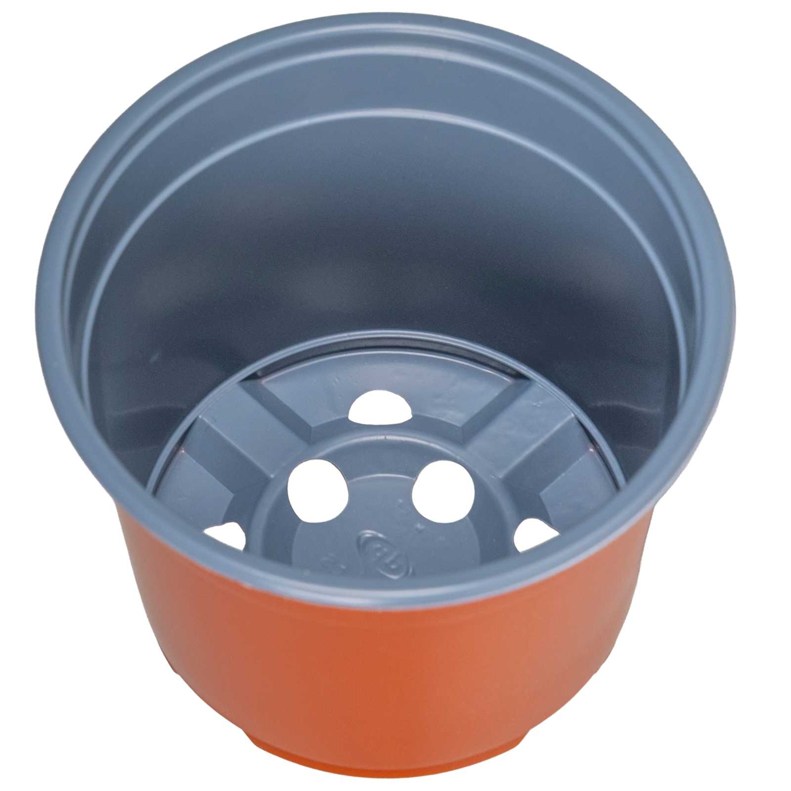 Ronde Bloempot 200 Pcs Terracotta Ø 10 X 8 Cm Kunststof