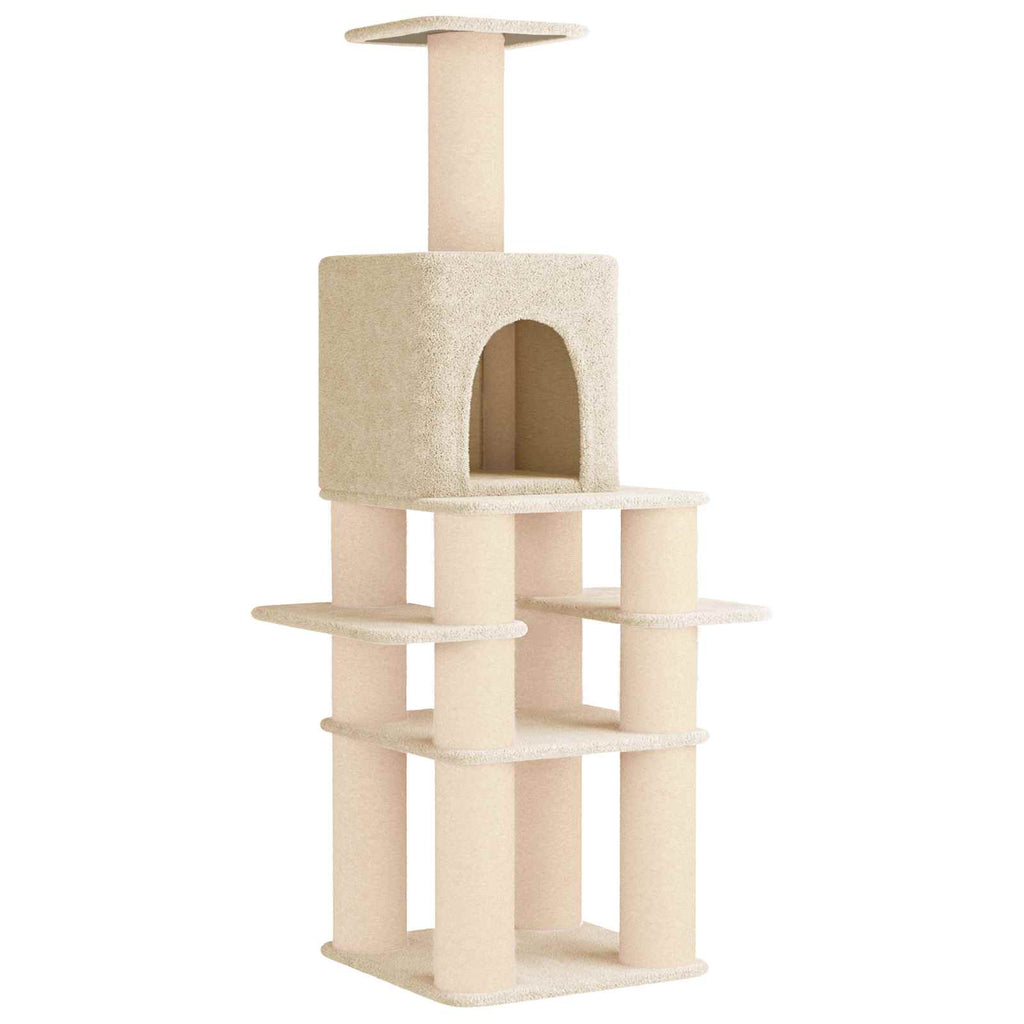 Kattenboom Met Sisal Krabpalen 180 Cm