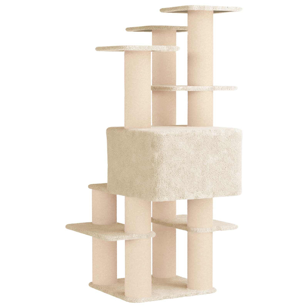 Kattenboom Met Sisal Krabpalen 161 Cm