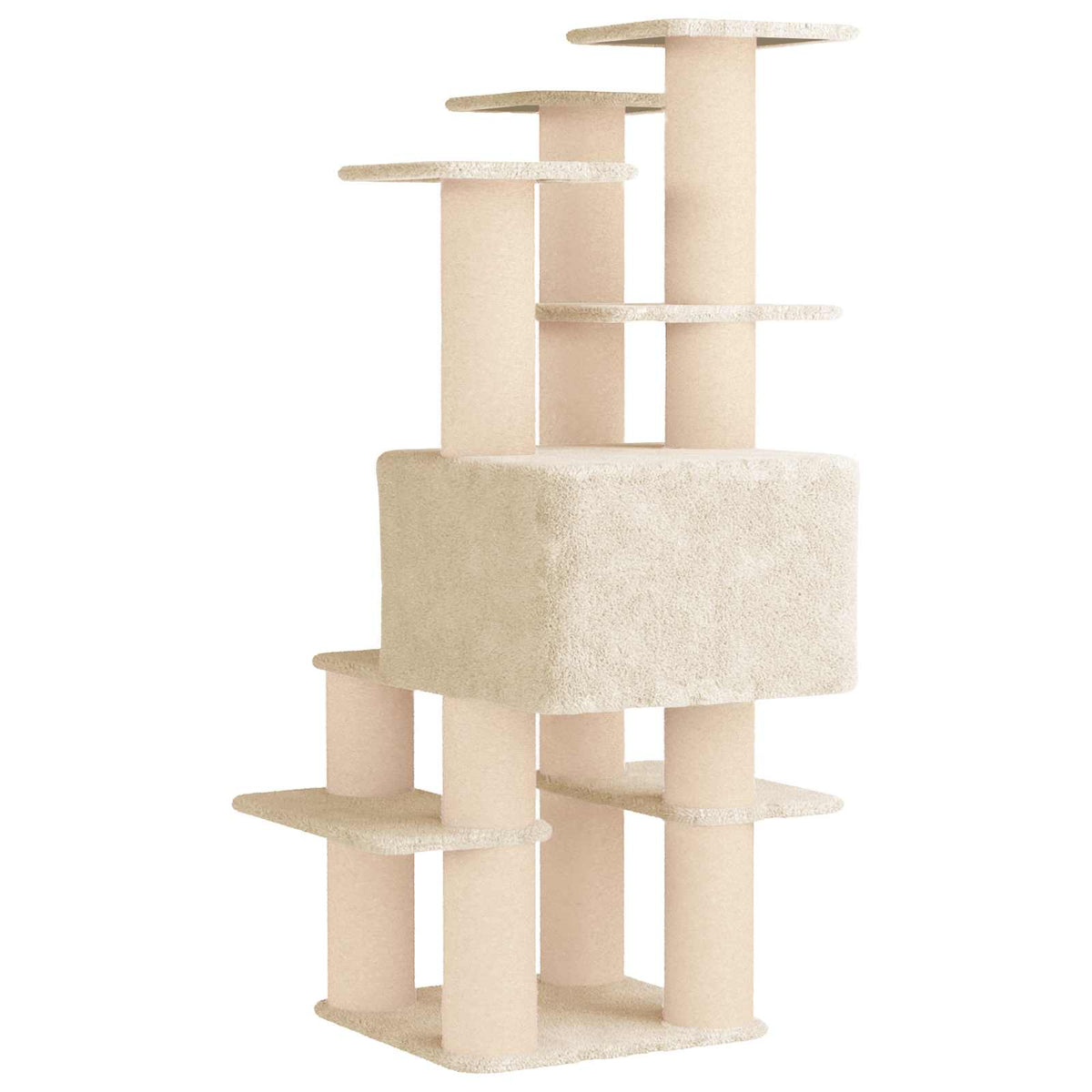 Kattenboom Met Sisal Krabpalen 161 Cm