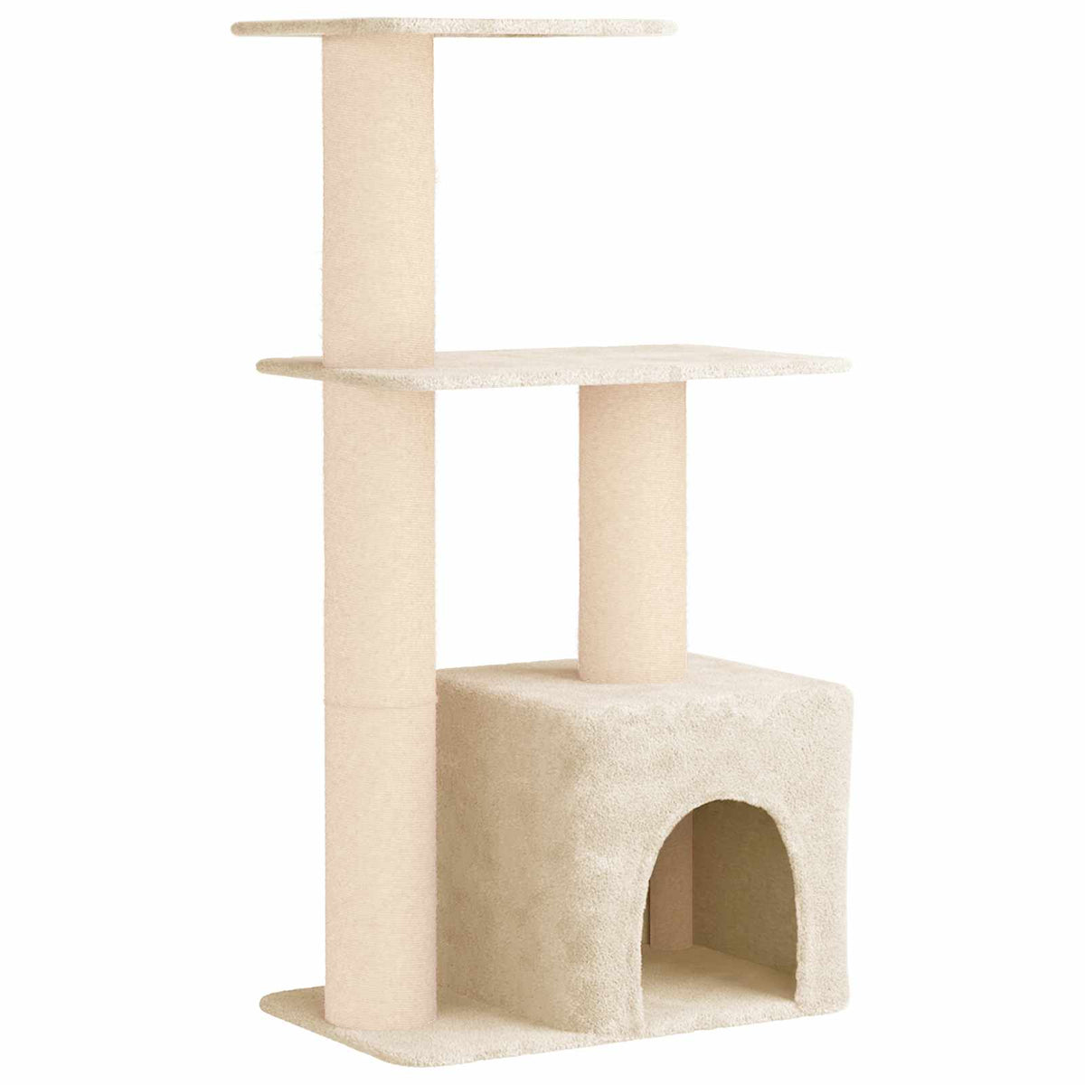 Kattenboom Met Sisal Krabpalen 133 Cm
