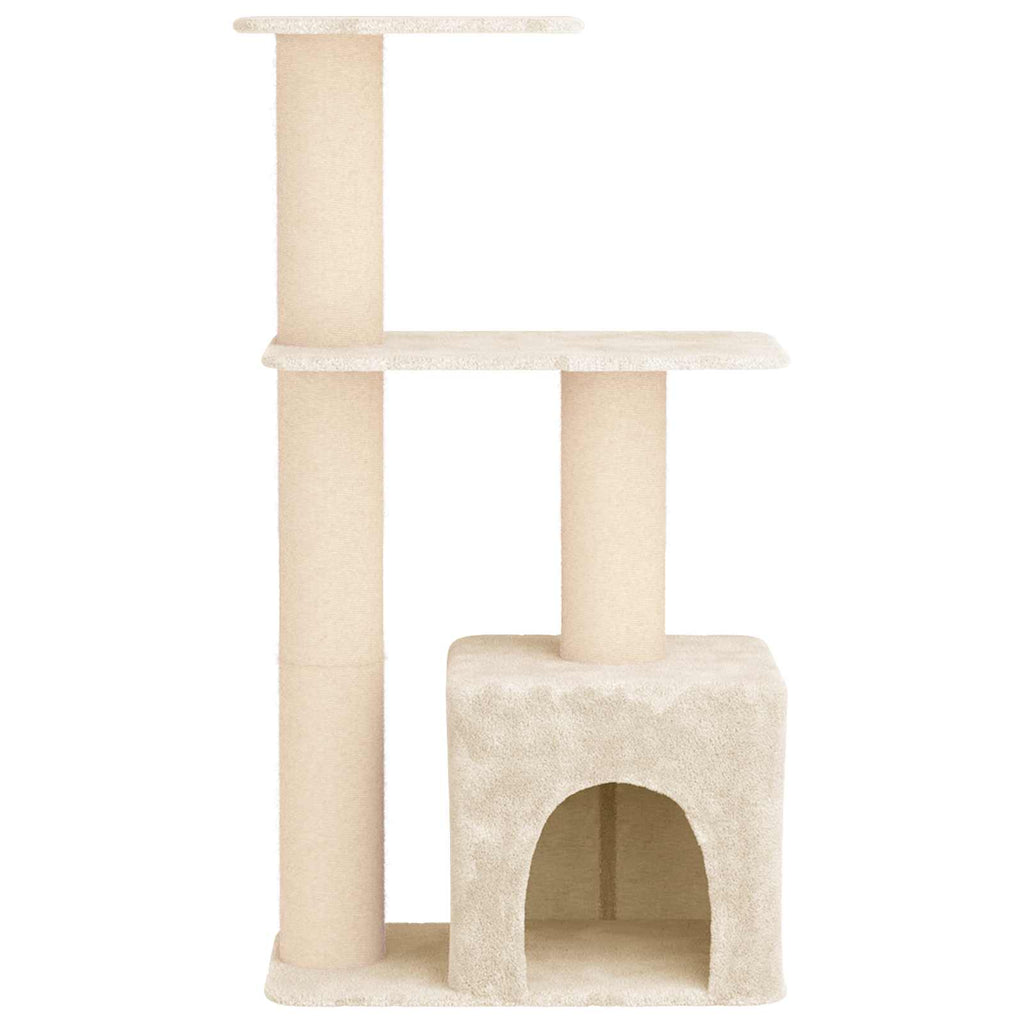 Kattenboom Met Sisal Krabpalen 133 Cm