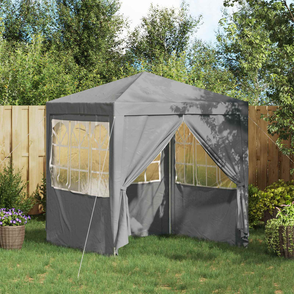 Partytent Met Zijwanden Professioneel 90 G/M²