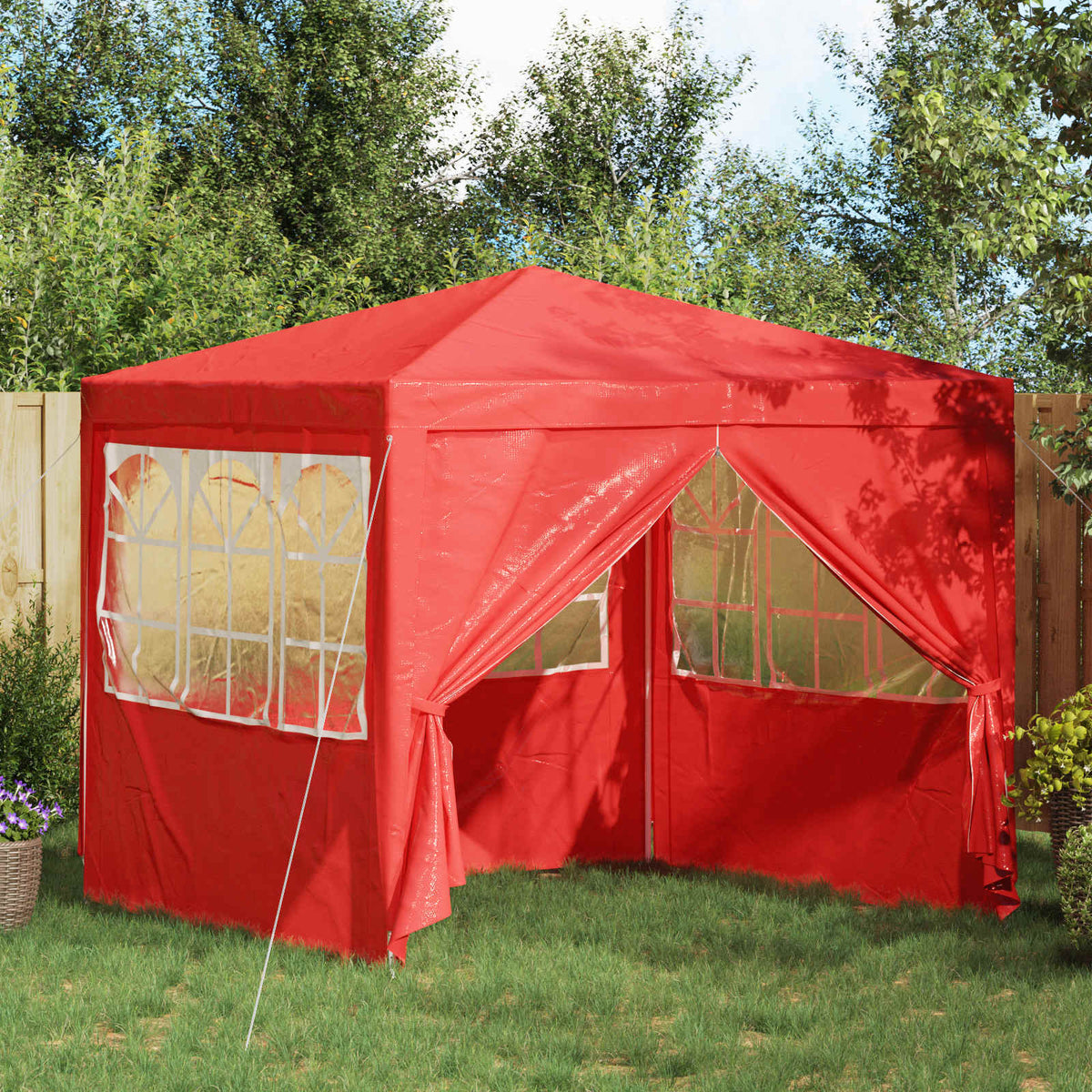 Partytent Met Zijwanden Professioneel 90 G/M²