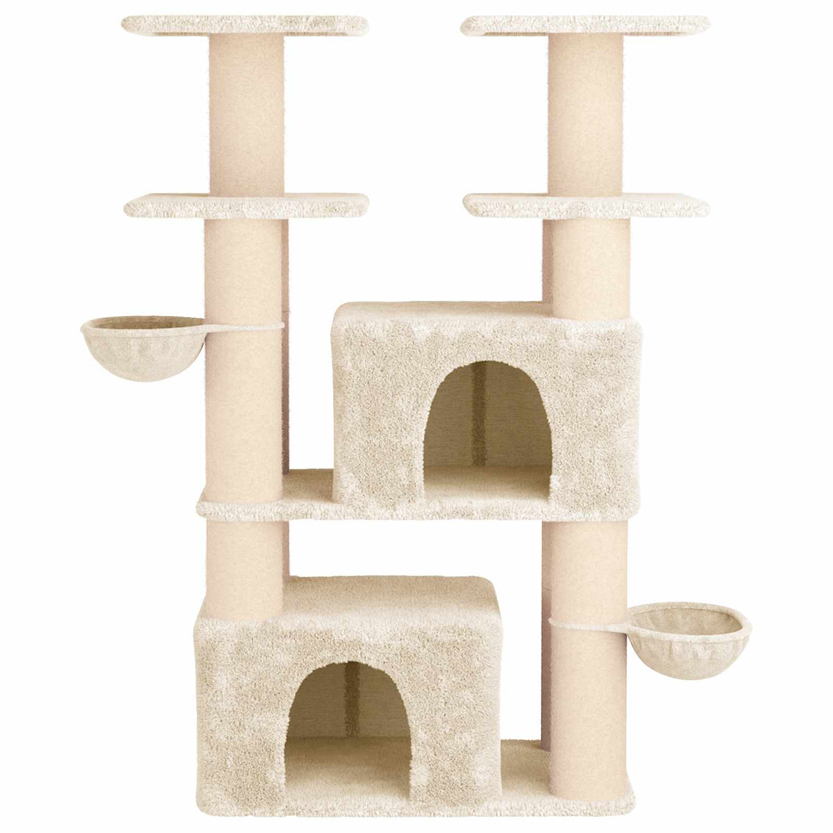 Kattenboom Met Sisal Krabpalen 147 Cm 2 St