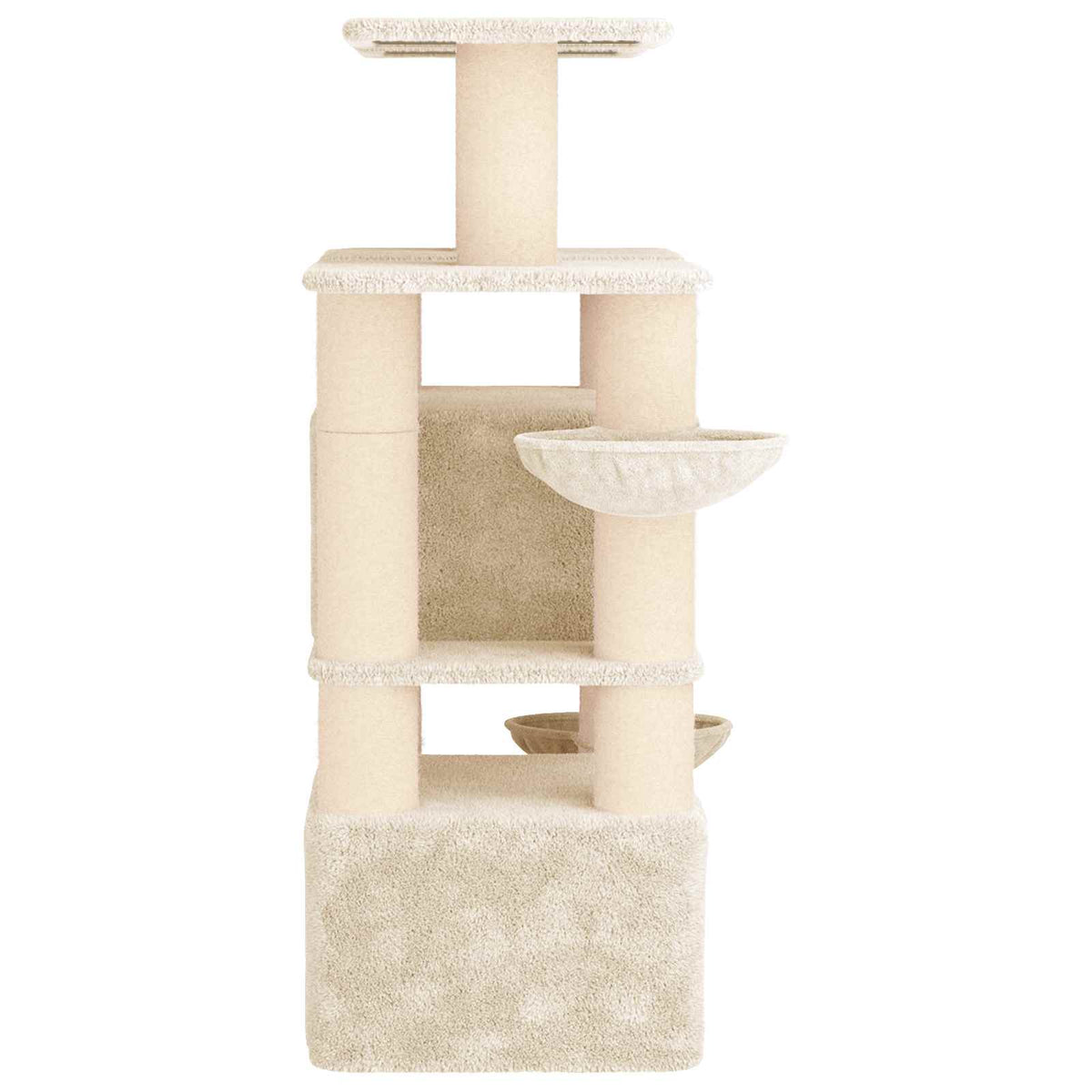 Kattenboom Met Sisal Krabpalen 147 Cm 2 St