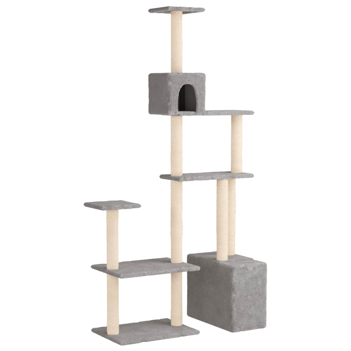 Kattenboom Met Sisal Krabpalen 177,5 Cm