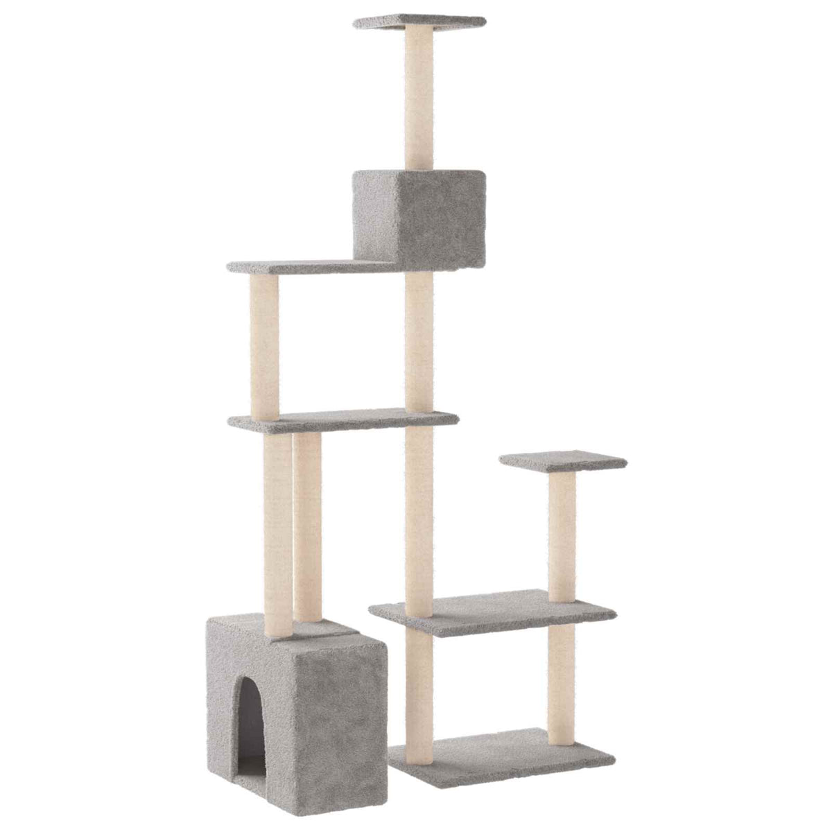 Kattenboom Met Sisal Krabpalen 177,5 Cm