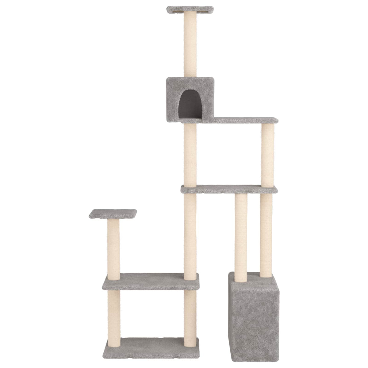 Kattenboom Met Sisal Krabpalen 177,5 Cm