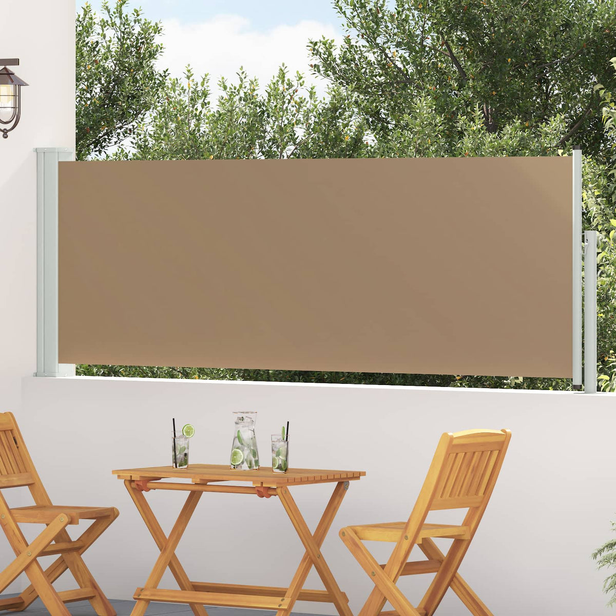 Tuinscherm Uittrekbaar 220X514 Cm